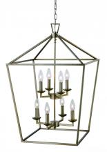 Trans Globe 10268 ASL - 8LT PENDANT-BIRD CAGE-ASL